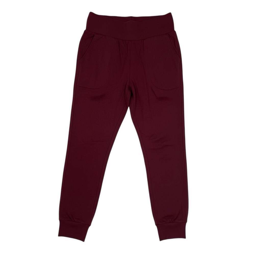 Nike Dri-FIT Women's Slim Fit Fleece Joggers Maroon Size M